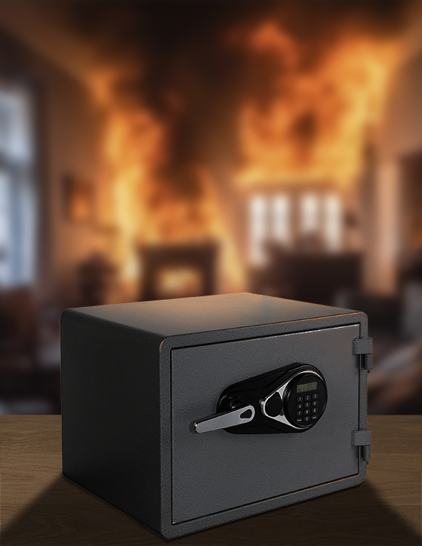 Wooden table product backdrop, green wall design