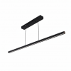 פרופיל תלוי CCT 30W GlowBar שחור OMEGA 1200mm