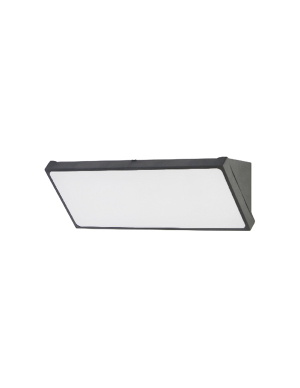 OM-TREO-80W-BK-CCT-base גוף תאורה צמוד קיר TREO שחור 80W CCT – תמונה 1