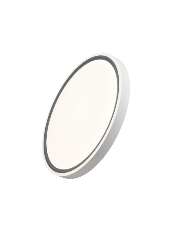 RING-400-40W-WHGY-base צמוד תקרה RING CCT – תמונה 1
