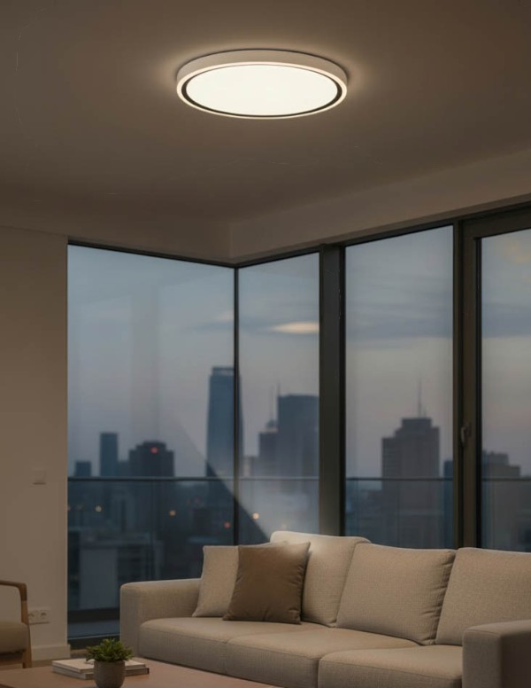RING-600-70W-WHBK-4 צמוד תקרה RING CCT – תמונה 2