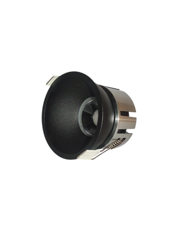 TOM-9W-BK-CCT-3P-base שקוע תקרה מוגן מים עגול TOMAS 5W/7W/9W – תמונה 1